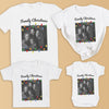 Personalised Family Christmas With Photo - Family Matching Christmas Tops - Adult, Kids & Baby - (Sold Separately)