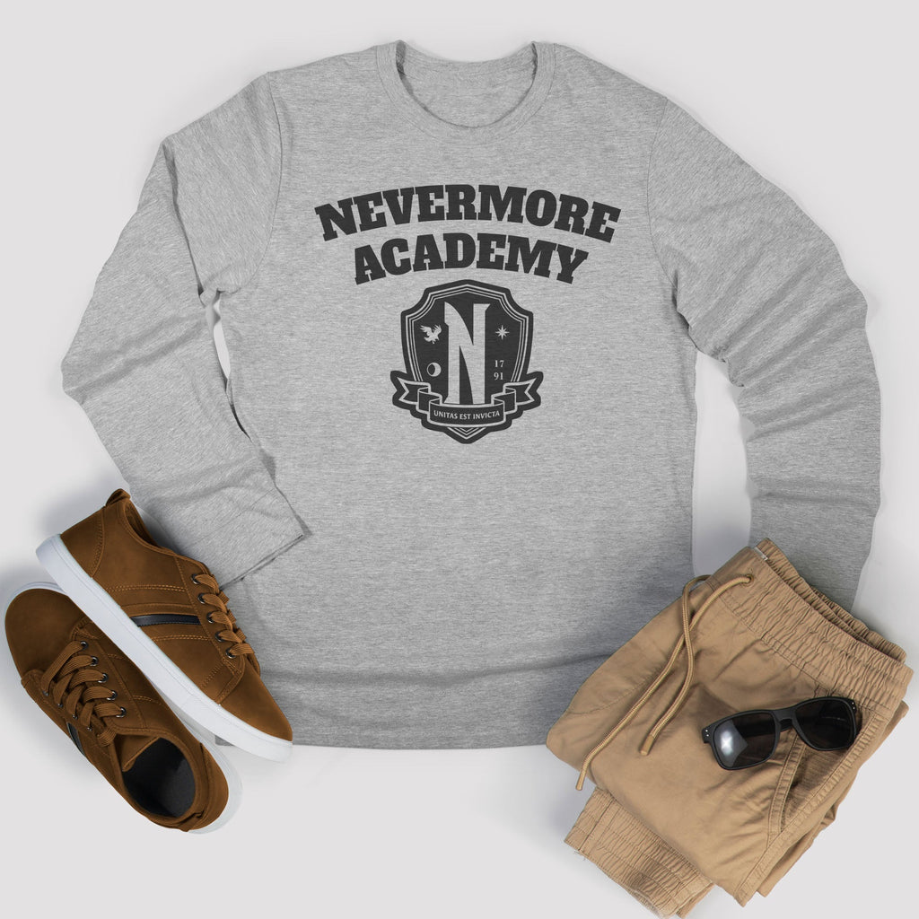 Nevermore Academy Black Text - Kids, Mens & Womens Sweaters - All Sizes