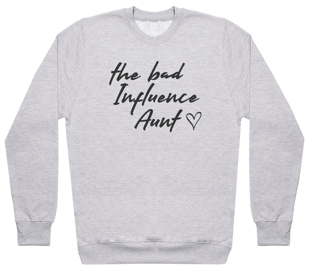 Bad Influence Aunt - Womens Sweater (6573336363057)