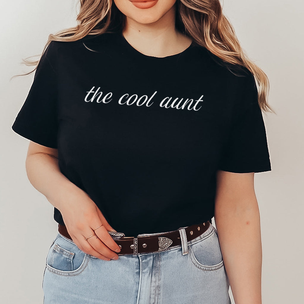 The Cool Aunt - Womens T-Shirt - Auntie T-Shirt
