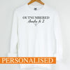 Outnumbered Auntie - Womens Sweater - Auntie Sweater
