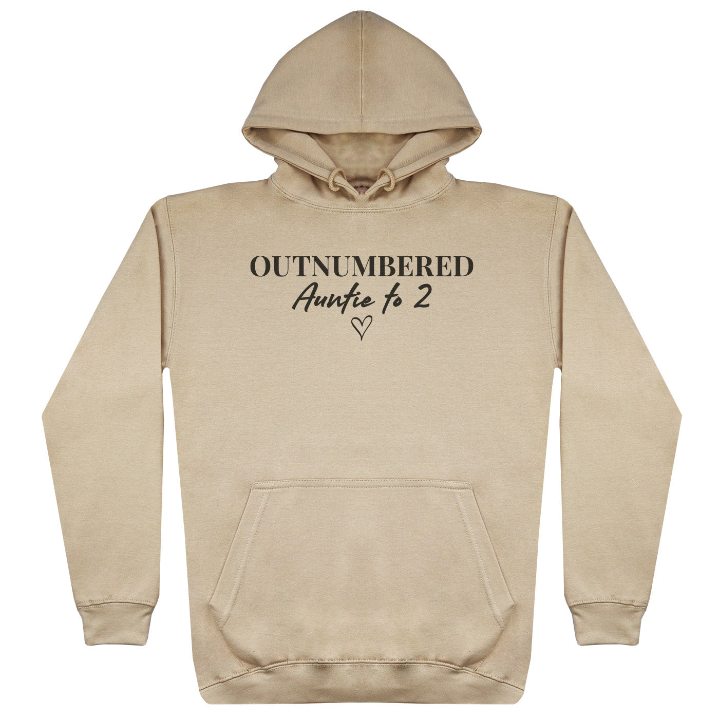 Outnumbered Auntie - Womens Hoodie (6573337477169)