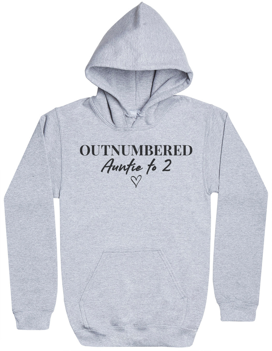 Outnumbered Auntie - Womens Hoodie (6573337477169)