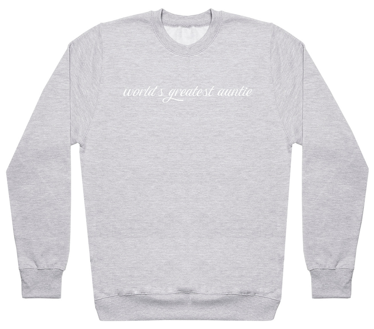 Worlds Greatest Auntie - Womens Sweater (6573337641009)