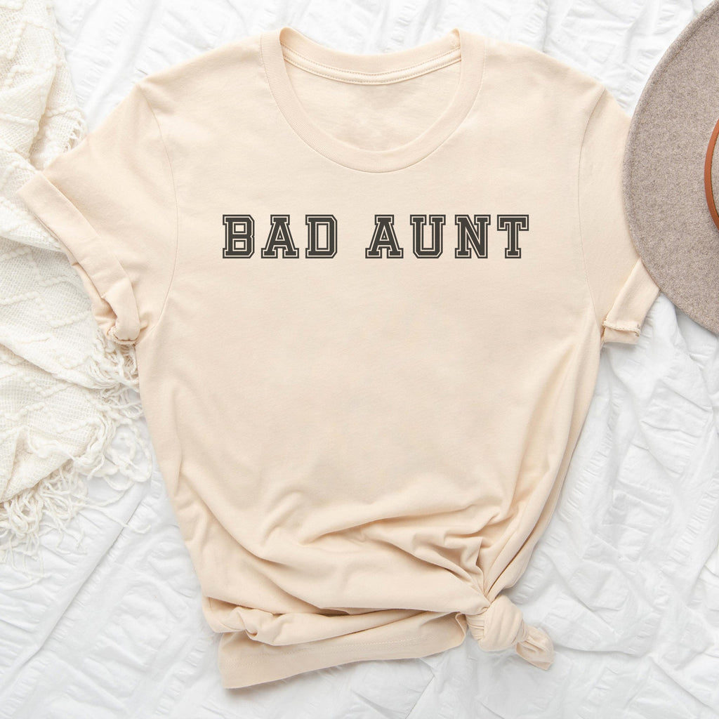 Bad Aunt - Womens T-Shirt - Auntie T-Shirt