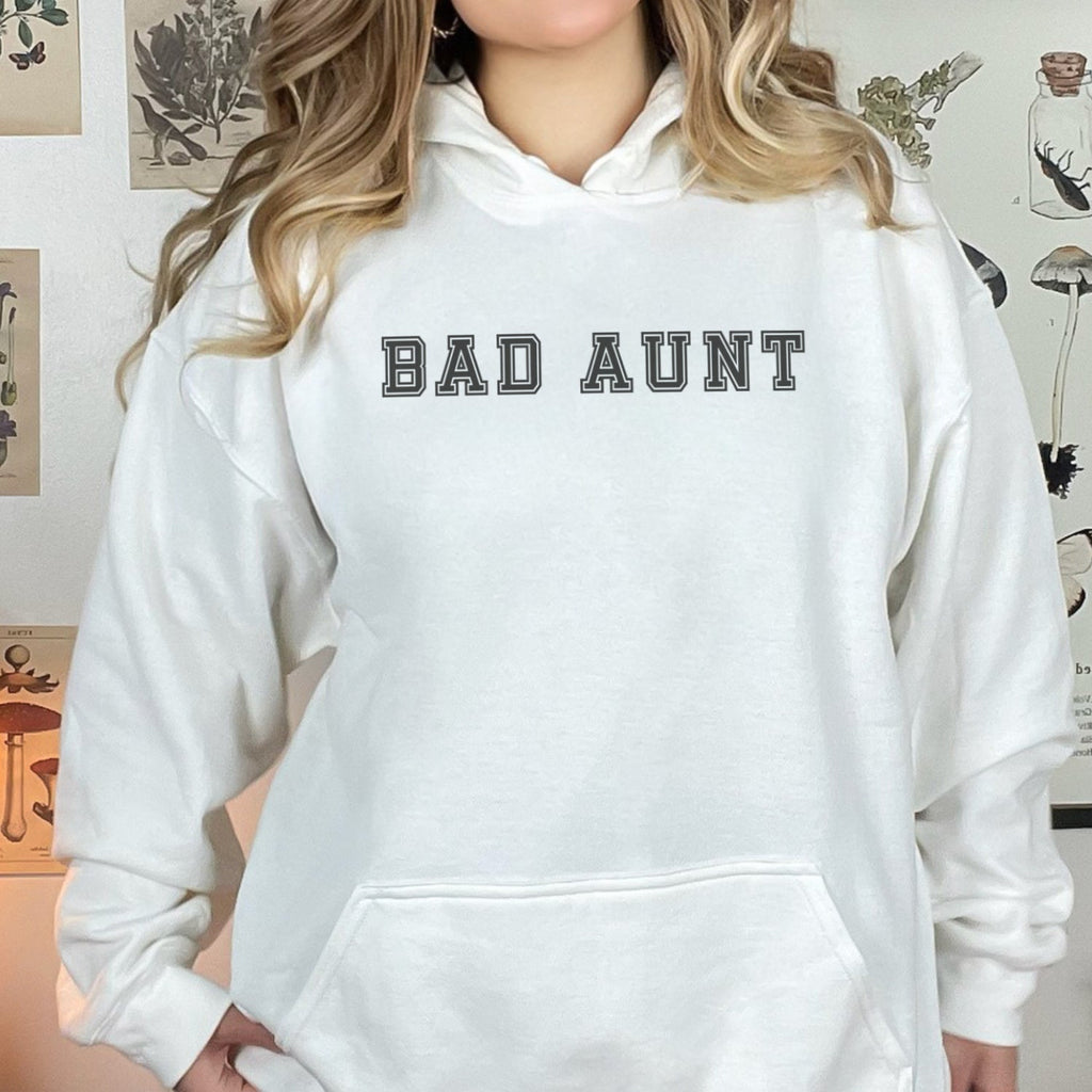 Bad Aunt - Womens Hoodie - Aunty Hoodie