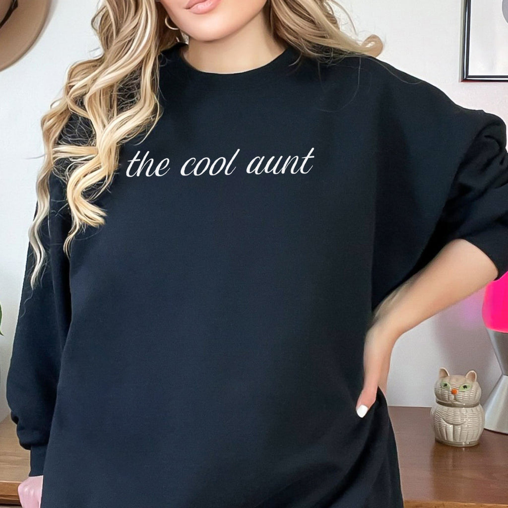 Cool Aunt - Womens Sweater - Auntie Sweater