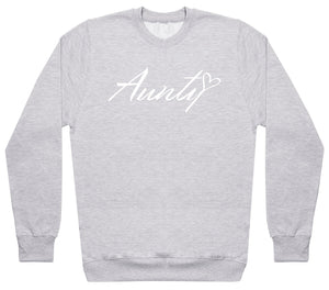 Aunty - White - Womens Sweater (6575706734641)
