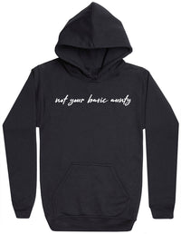 Not Basic Aunty - Womens Hoodie (6575708078129)