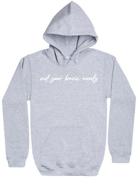 Not Basic Aunty - Womens Hoodie (6575708078129)