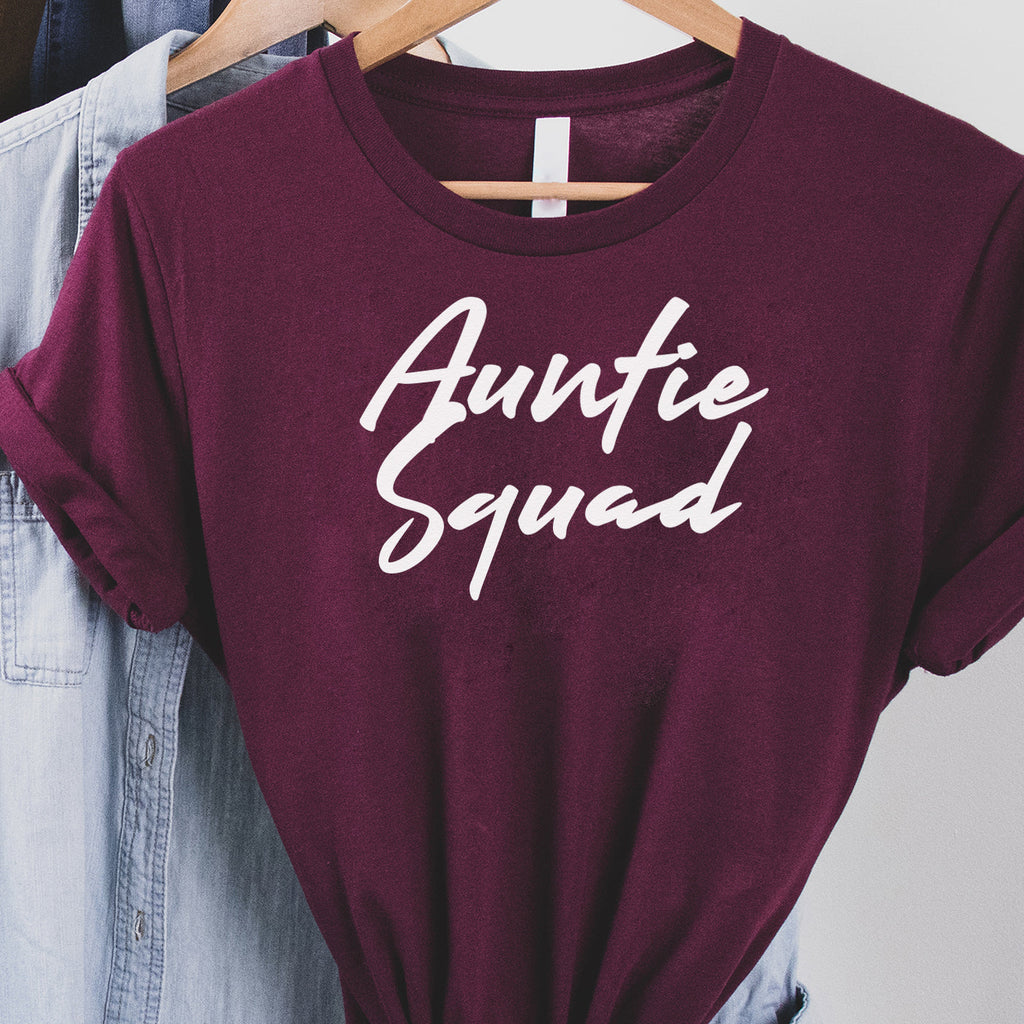 Auntie Squad - Womens T-Shirt - Auntie T-Shirt