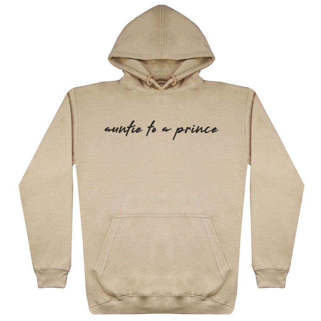 Auntie To Prince - Womens Hoodie (6569615622193)