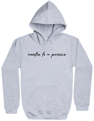 Auntie To Prince - Womens Hoodie (6569615622193)