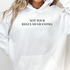 Not Your Regular Grandma - Womens Hoodie - Grandma Hoodie