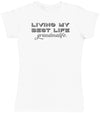 Living My Best Life Grandma Life - Black - Womens T - Shirt (6567728676913)