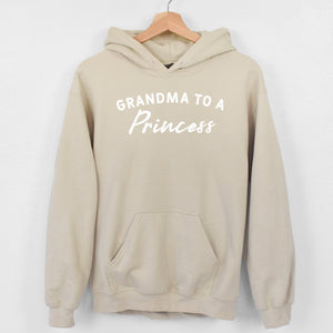 Grandma To A Princess - Womens Hoodie - Grandma Hoodie