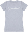 Grandma - White - Heart - Womens T - Shirt (6567730282545)