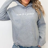 Mum To A Prince - Womens Hoodie - Mum Hoodie