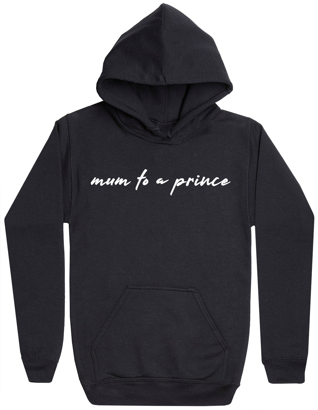 Mum To Prince - Womens Hoodie (6568630026289)