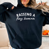Raising A Tiny Human - Womens Hoodie - Mum Hoodie