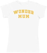 Wonder Mum - Womens T - Shirt (6571558469681)
