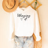 Winging It - Womens Hoodie - Mum Hoodie