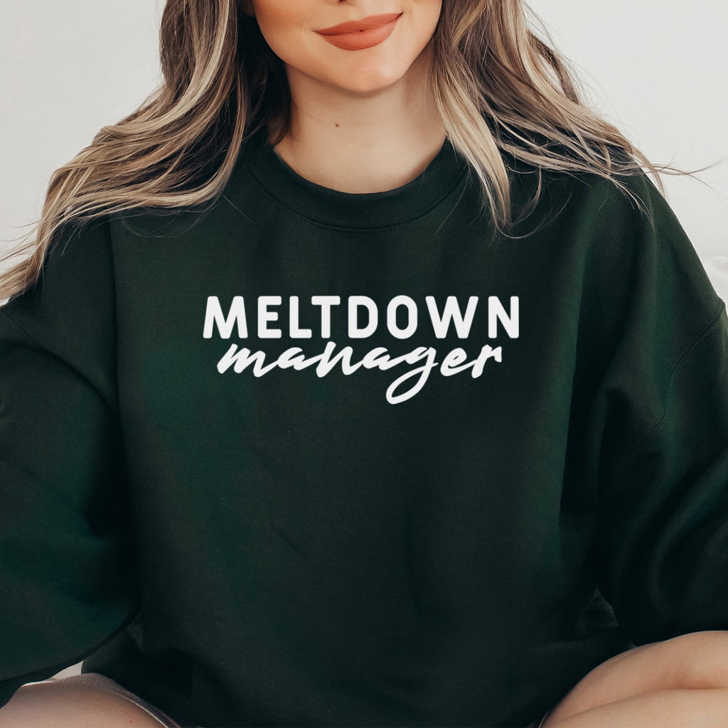 Meltdown Manager - Womens Sweater - Mum Sweater