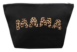 Mama Leopard Print - Canvas Bag