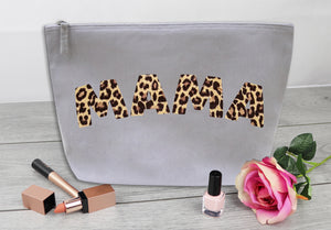 Mama Leopard Print - Canvas Bag