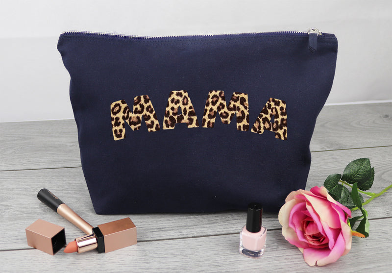 Mama Leopard Print - Canvas Bag