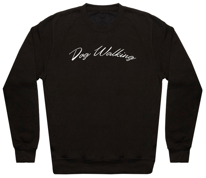 Dog Walking - Womens Sweater - Mum Sweater