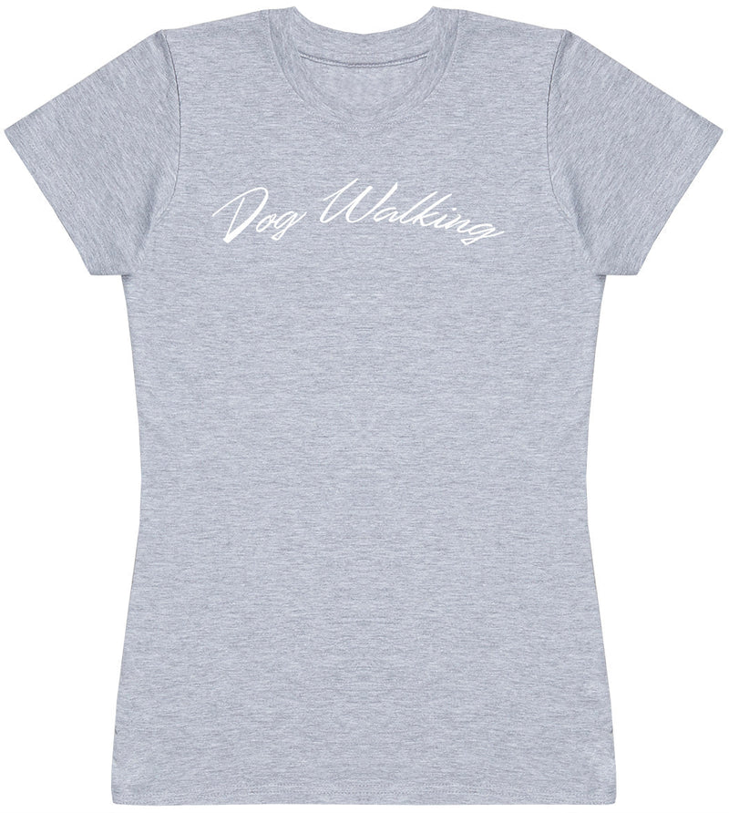 Dog Walking - Womens T-shirt - Mum T-Shirt