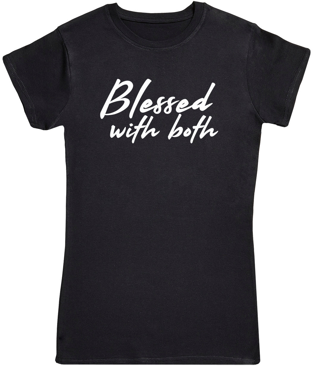 Blessed With Both - Womens T - Shirt (6572383698993)