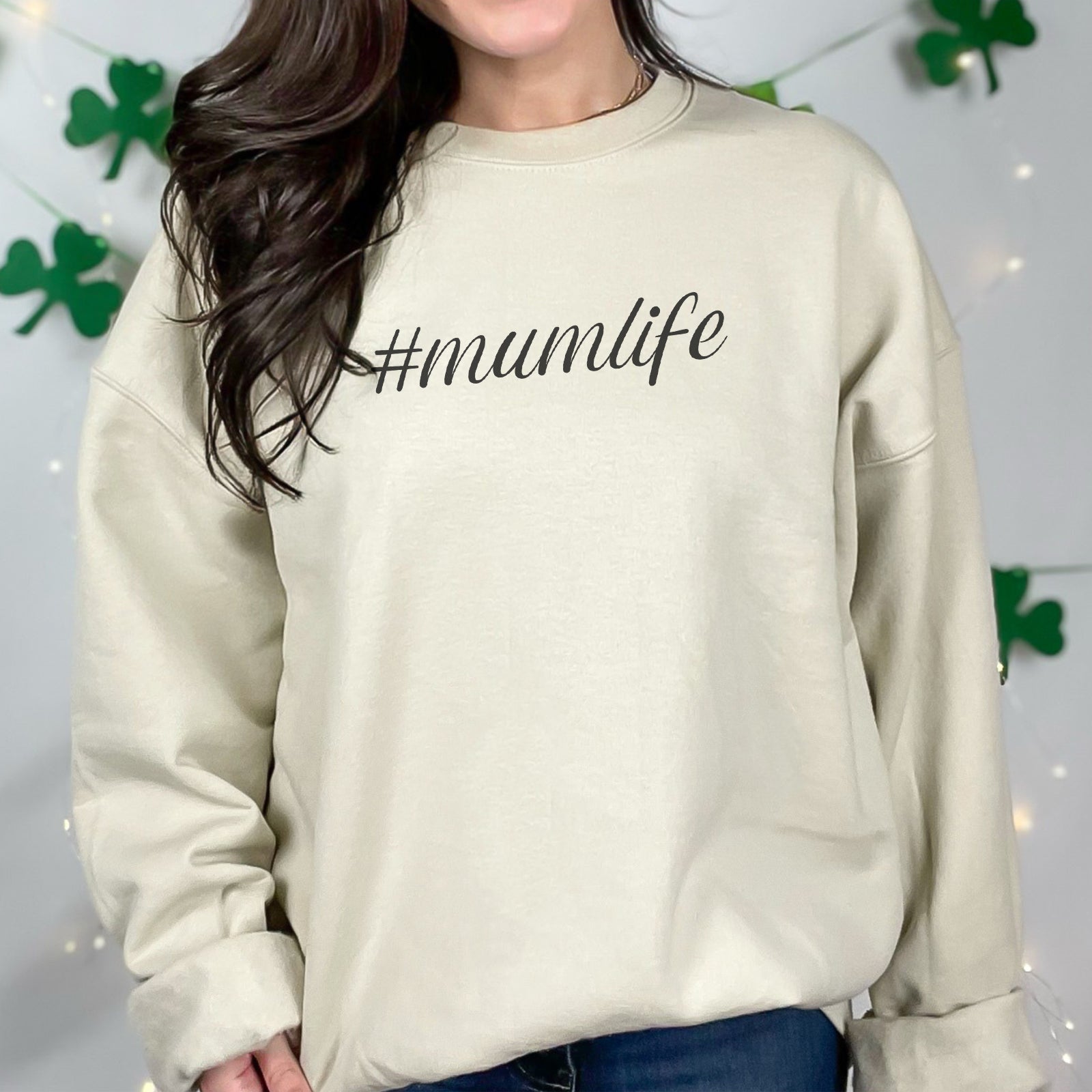 #mumlife - Womens Sweater - Mum Sweater