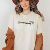#Mumlife - Womens T-shirt - Mum T-Shirt