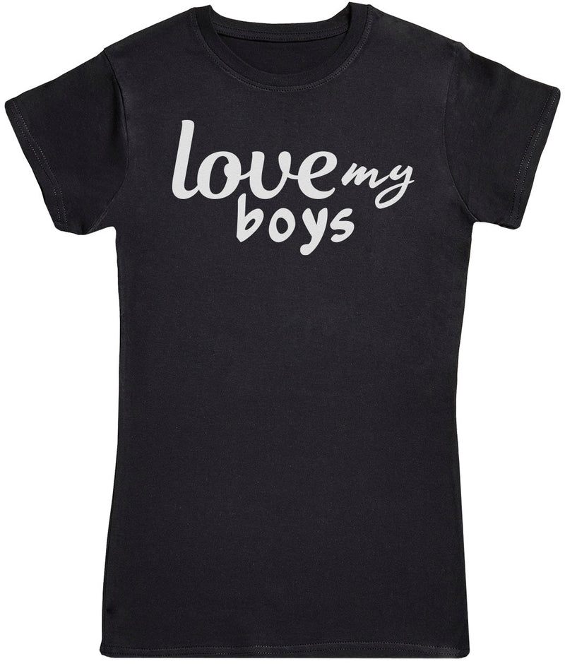 Love My Boys - Womens T - Shirt (6572384026673)