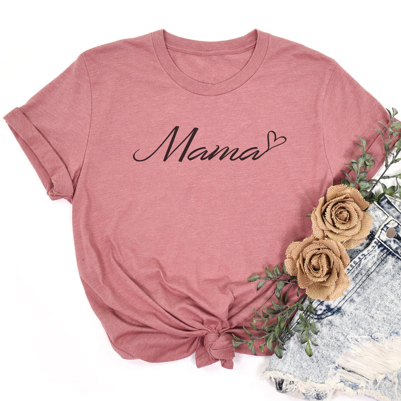 Mama - Black - Womens T-shirt - Mum T-Shirt