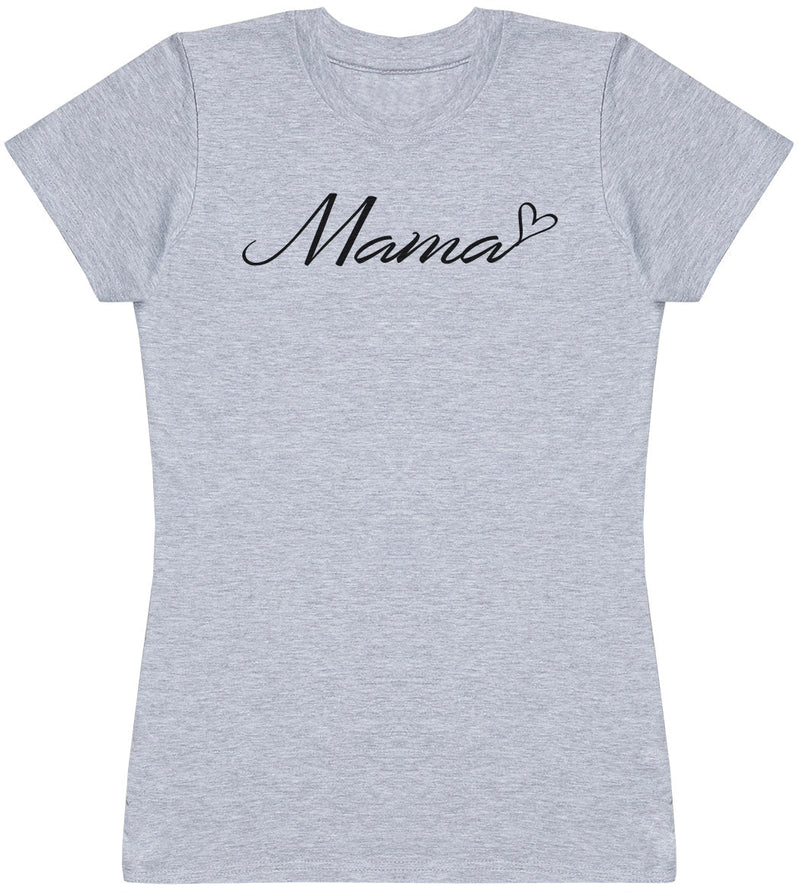 Mama - Black - Womens T-shirt - Mum T-Shirt