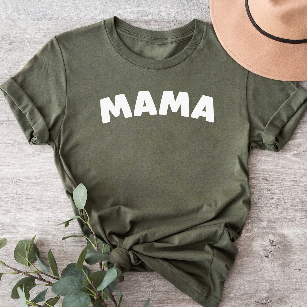 Mama - White - Womens T-shirt - Mum T-Shirt