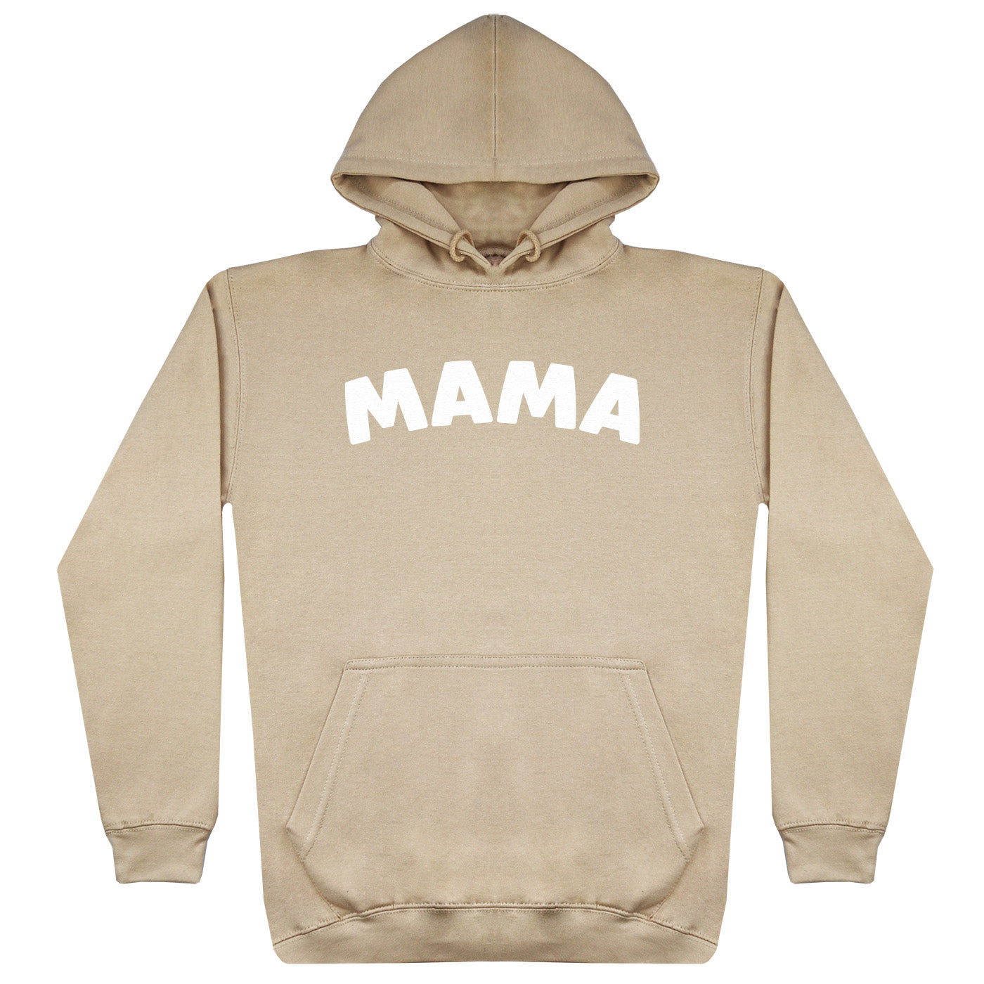 Mama - White - Womens Hoodie (6573073858609)