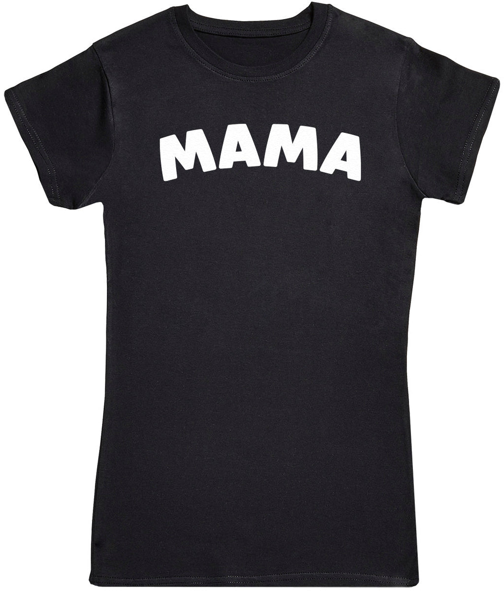 Mama - White - Womens T - Shirt (6573073825841)