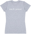 Mum To A Princess - Womens T - Shirt (6568629502001)