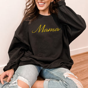 Mama Gold - Womens Sweater - Mum Sweater