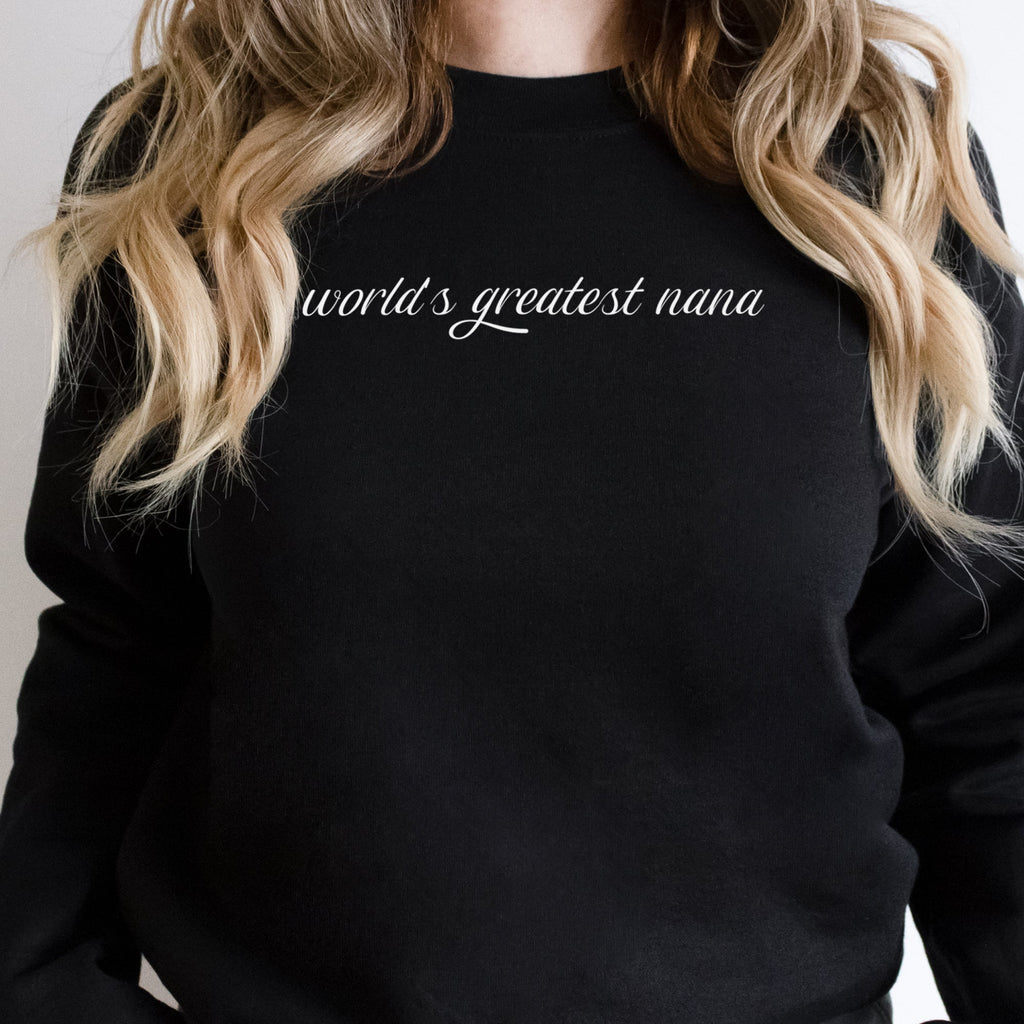World's Greatest Nana - Womens Sweater - Grandma Sweater