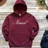 Nana with Heart - Womens Hoodie - Grandma Hoodie