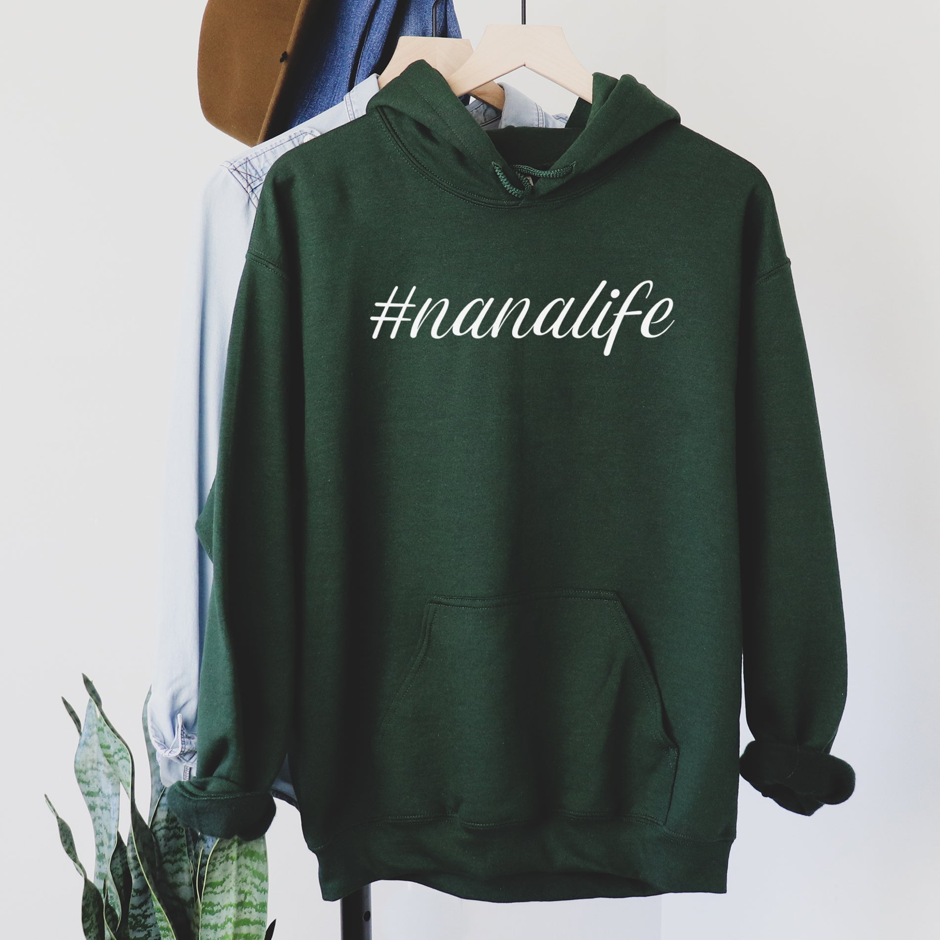 #nanalife - Womens Hoodie - Grandma Hoodie