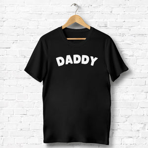 Daddy - White - Mens T-Shirt - Dads T-Shirt