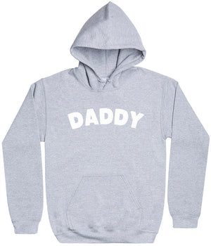 Daddy Curved - Mens Hoodie - Dads Hoodie