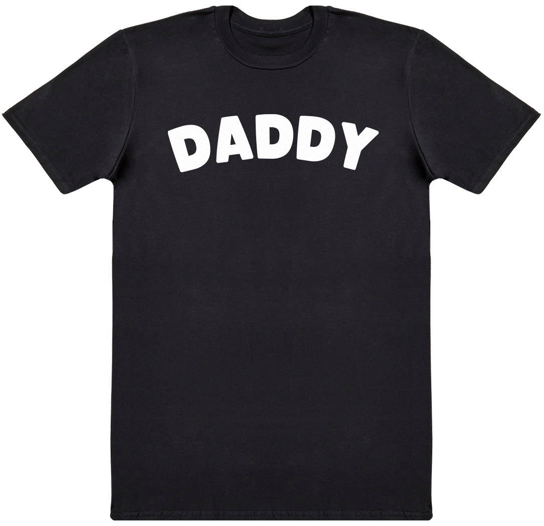 Daddy - White - Mens T - Shirt (6567404175409)