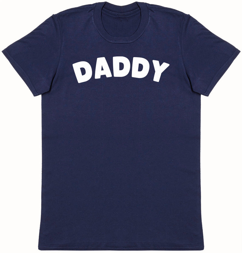 Daddy - White - Mens T - Shirt (6567404175409)
